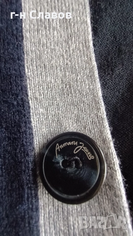 Жилетка ARMANI мъжка, S/M, снимка 6 - Пуловери - 52686455