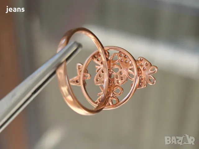 Сребърен пръстен и висулка 1755, снимка 3 - Пръстени - 50324404