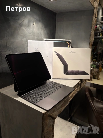 Ipad Pro M4 13” Cellular + Magic Keyboard + гаранция, снимка 2 - Таблети - 53958700