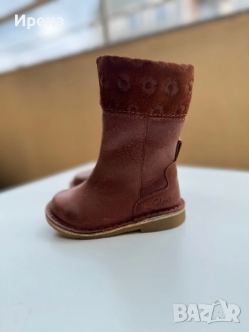 Детски ботушки Clarks естествена кожа-20,22,23 номер