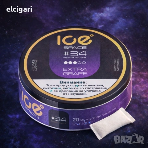 Ice Space #34 – Грозде (Никотинов пауч)