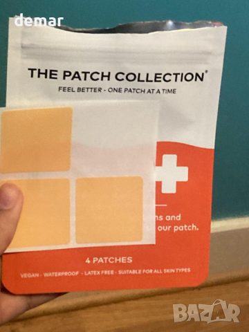 The Patch Collection® възстановяващ и облекчаващ пластир, латекс,растително захранван, веган, 4 броя, снимка 8 - Други - 45062123