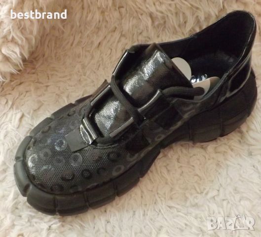Дамски обувки ,естествена кожа, с връзки на платформа , код 32/250, снимка 2 - Дамски ежедневни обувки - 46373498