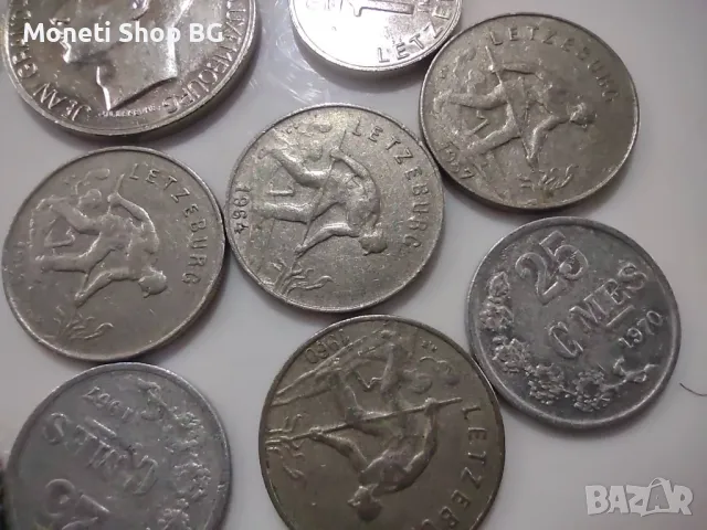 Монети Люксенбург, снимка 4 - Нумизматика и бонистика - 50016689