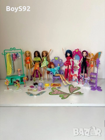 Лот кукли Winx club