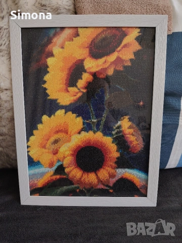 Диамантен гоблен-ръчна изработка , снимка 2 - Гоблени - 53865836