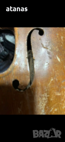 Стара цигулка , снимка 2 - Антикварни и старинни предмети - 53463462