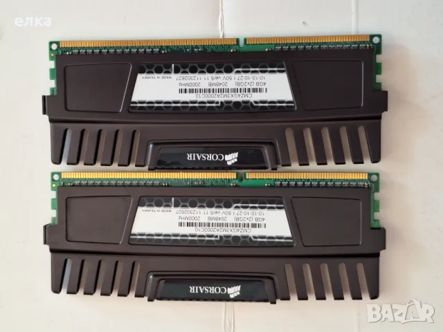 CORSAIR Vengeance 4GB CMZ4GX3M2A2000C10, снимка 4 - RAM памет - 49421195