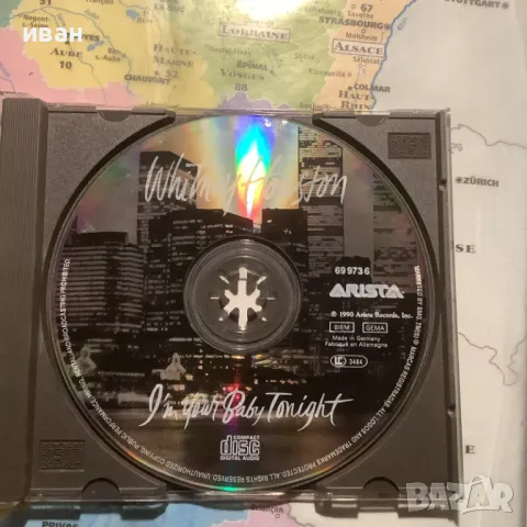 Whitney Houston - I'm Your Baby Tonight 1990, снимка 3 - CD дискове - 48933772