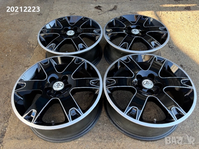 4 броя алуминиеви джанти за Toyota Avensis,Prius 16, снимка 5 - Гуми и джанти - 53616769