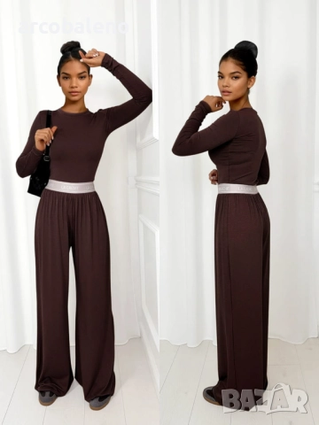 Дамски комплект от две части от вискоза Susan, 6цвята , снимка 12 - Комплекти - 52237282