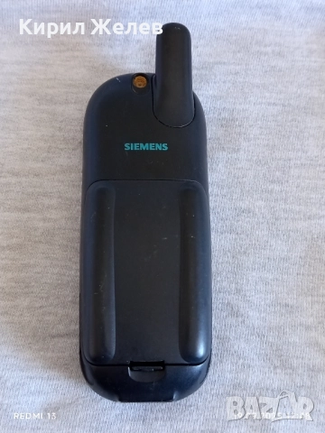 Ретро телефон GSM SIEMENS C 35 рядък перфектно състояние за КОЛЕКЦИЯ ДЕКОРАЦИЯ 51371, снимка 6 - Siemens - 51767377
