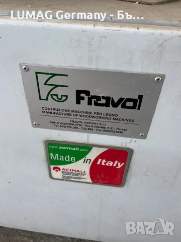 Кантираща машина FRAVOL с предфрезоване и корнер, снимка 7 - Други машини и части - 52907054
