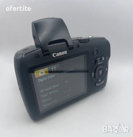 ✅ Canon 🔝 PowerShot SX120 IS, снимка 3 - Фотоапарати - 54285244