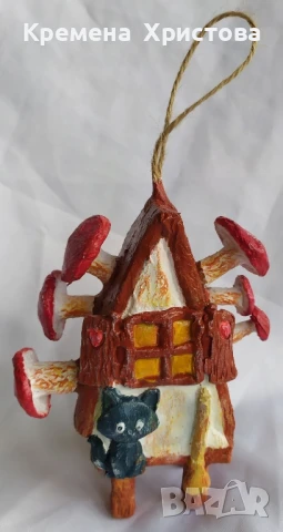 Къщичката на Баба Яга., снимка 3 - Декорация за дома - 51272059