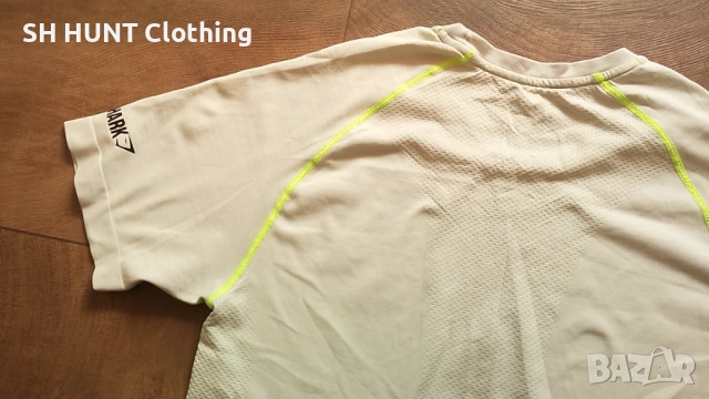 GYMSHARK T-Shirt Размер XL фитнес тренировъчна еластична тениска 36-51, снимка 11 - Тениски - 52794151