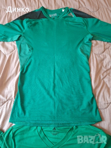 Термо блуза Адидас Compression+ Подарък блуза с къс ръкав Адидас!