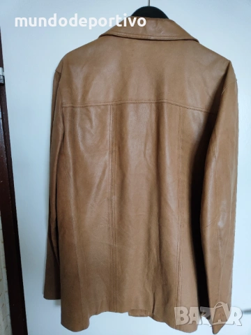 Мъжко кожено сако / естествена кожа, снимка 4 - Якета - 53926661