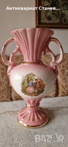 🎀 Изящна декоративна ваза, произведена в Италия , снимка 4 - Декорация за дома - 50752148