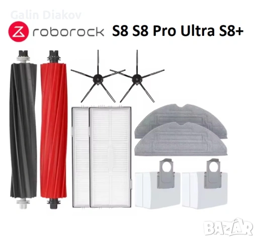 Части и консумативи за всички модели роботи iRobot Roomba и Xiaomi Roborock, снимка 8 - Прахосмукачки - 53521468