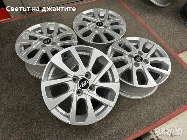 Джанти 15 Цола 4х100 Kia Hyundai I10 I20 I25, снимка 2 - Гуми и джанти - 52812795