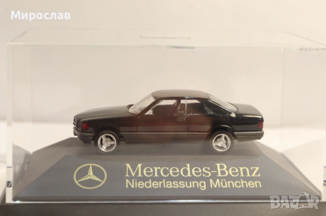 HERPA H0 1/87 MERCEDES BENZ КОЛИЧКА МОДЕЛ, снимка 2 - Колекции - 53303773