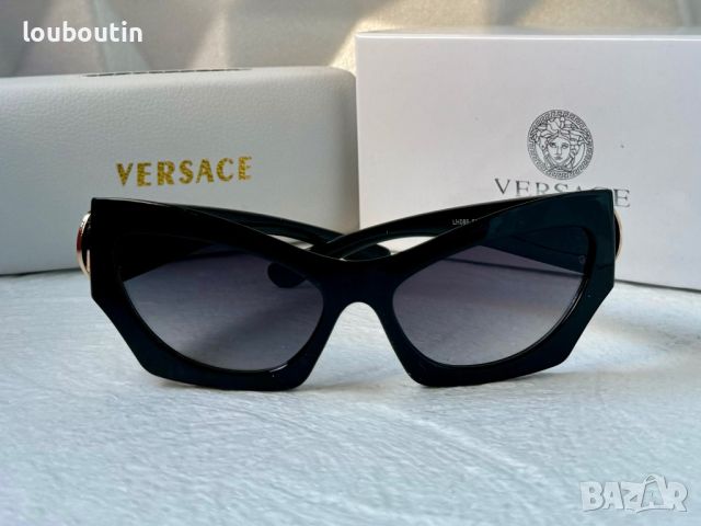 Versace 2024 дамски слънчеви очила котка VE4450 , снимка 9 - Слънчеви и диоптрични очила - 45485055