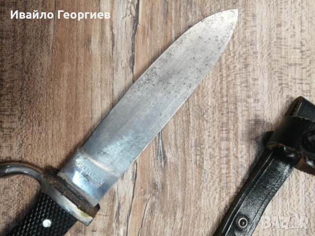 Стар немски скаутски нож "solingen" , снимка 2 - Ножове - 53732578
