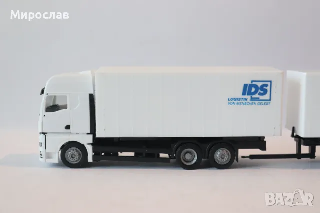 HERPA H0 1/87 MAN КАМИОН МОДЕЛ TIR, снимка 2 - Колекции - 50400815
