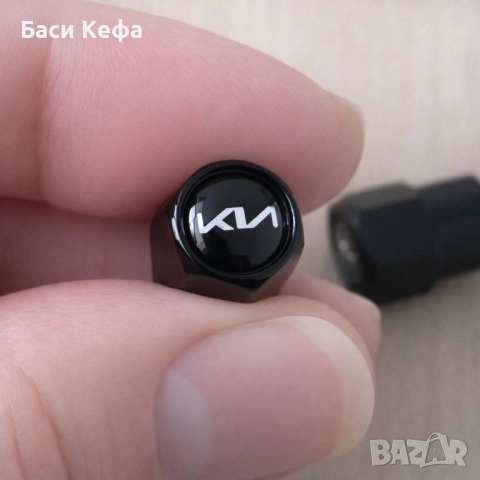 KIA - 4 броя Алуминиеви Капачки за Гуми, снимка 2 - Аксесоари и консумативи - 54095565