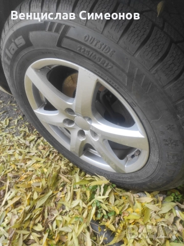 Продавам две джанти, може и с гумите//225/65/17, снимка 2 - Аксесоари и консумативи - 52391552