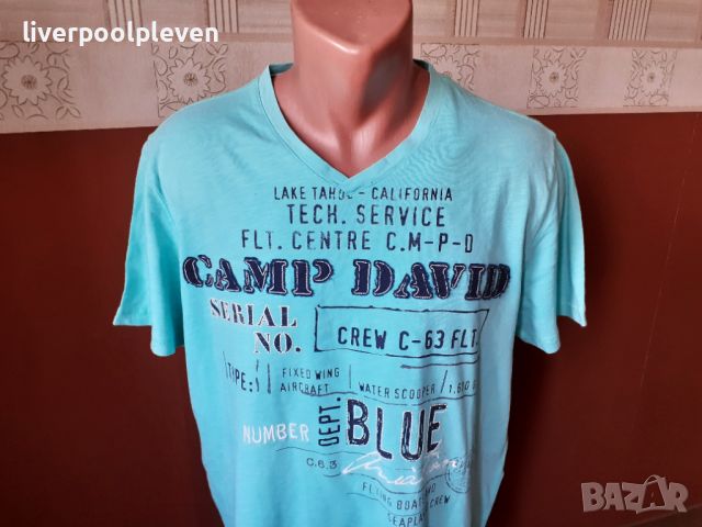 👉Camp David Original М ефектна, снимка 1 - Тениски - 45898083