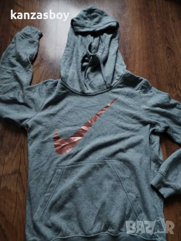 Nike NIKE CLUB FUNNEL GRAPHIC - страхотно дамско горнище S, снимка 6 - Спортни екипи - 49800166