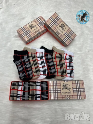 чорапи 6 чифта versace gucci tommy hilfiger Victoria's secrets lacoste , снимка 17 - Дамски чорапи - 51267026