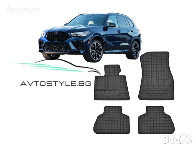 Гумени стелки зa BMW X5 G05, F95 след 2018 г., Frogum, снимка 1