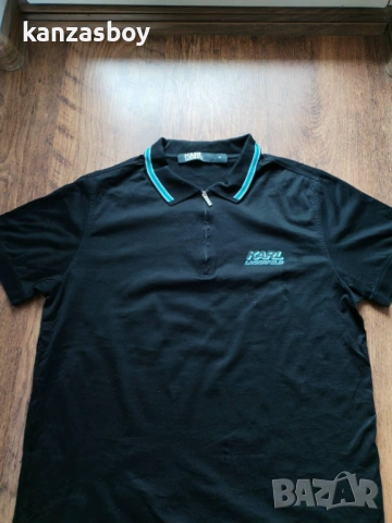 karl lagerfeld - страхотна мъжка тениска КАТО НОВА М, снимка 5 - Тениски - 54189556