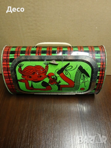 Стара руска тенекиена играчка., снимка 2 - Колекции - 53708948