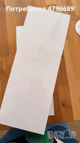 Lollipop Смарт Wi-Fi бебефон с детекция на плач Тюркоаз и Розово, снимка 5 - Бебефони - 54191383