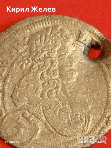 Сребърна монета 3 кройцера 1704г. Леополд първи Австрия за КОЛЕКЦИЯ 52939, снимка 10 - Нумизматика и бонистика - 53096769