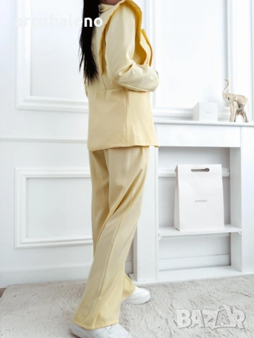 Дамски елегантен комплект от две части, 6цвята , снимка 3 - Комплекти - 53702440