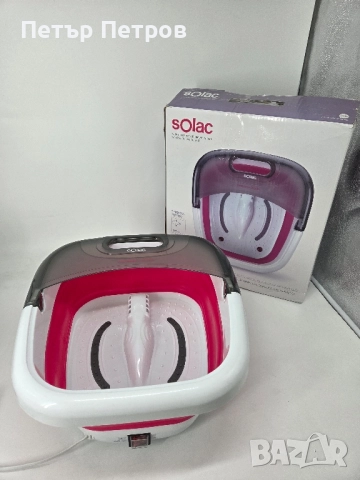 Чисто нов хидромасажор за крака Solac Therma Hydro (модел ME7756). , снимка 3 - Масажори - 52418044
