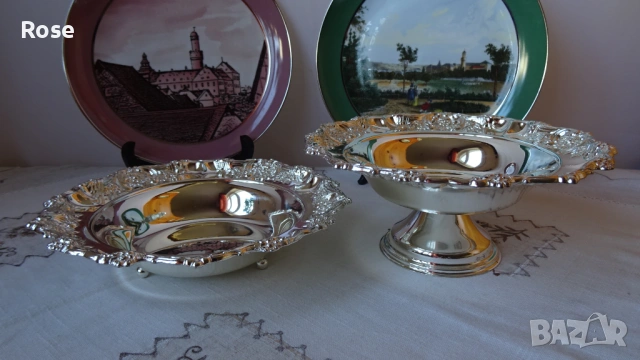 Винтидж Фруктиери / бисквитиери метални от WMF Germany/., снимка 2 - Аксесоари за кухня - 53841344