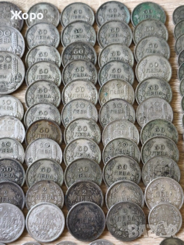 *МЕГА ЛОТ* 160 броя сребърни монети Царство България , снимка 3 - Нумизматика и бонистика - 54009991