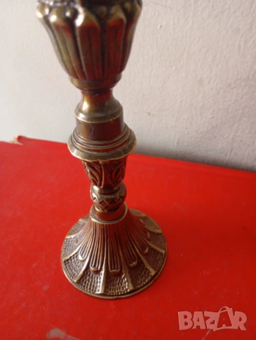 Свещник в стил Наполеон, снимка 2 - Антикварни и старинни предмети - 54189689