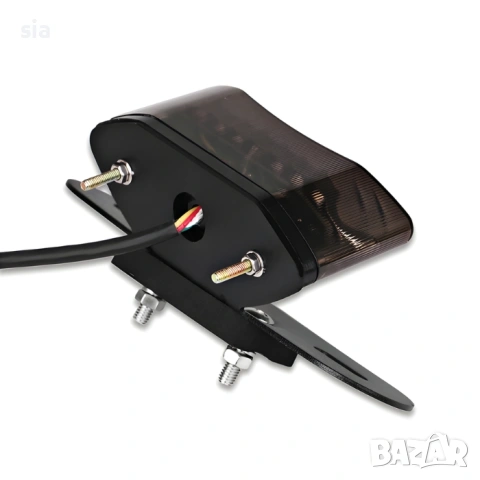 Стоп за мотор 3 в 1 функция: стоп + мигачи + осветление за номер, снимка 6 - Части - 53957424