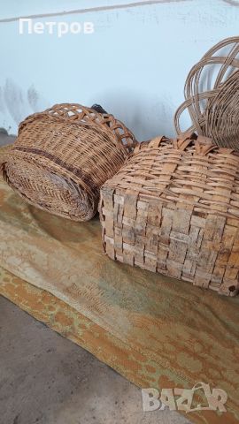 Продава плетени кошници, плетен панер  от старо време., снимка 8 - Декорация за дома - 41775692