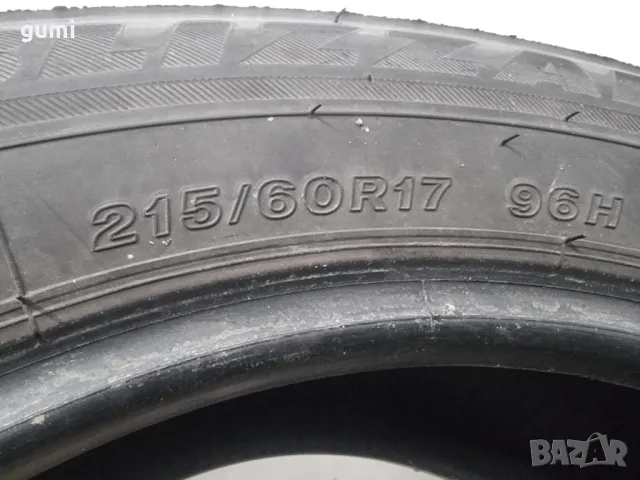 2бр зимни гуми 215/60/17 BRIDGESTONE L02159 , снимка 4 - Гуми и джанти - 48626918