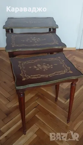 Старинни Масички 3/1, снимка 5 - Маси - 49900080