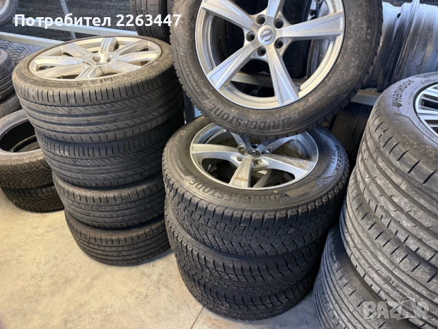 Гуми с джанти за Волво ХЦ 60  235/60/18 цола 8J ЕТ 42,5  4 броя , снимка 2 - Гуми и джанти - 54022470