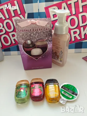 Продавам Bath and Body Works  комплекти лосиони,свещи, дезинфектанти, сапун, снимка 13 - Козметика за тяло - 43528334